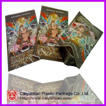 Foil Bag with Zipper Top/Printed Potpourri Bag with Zipper Top